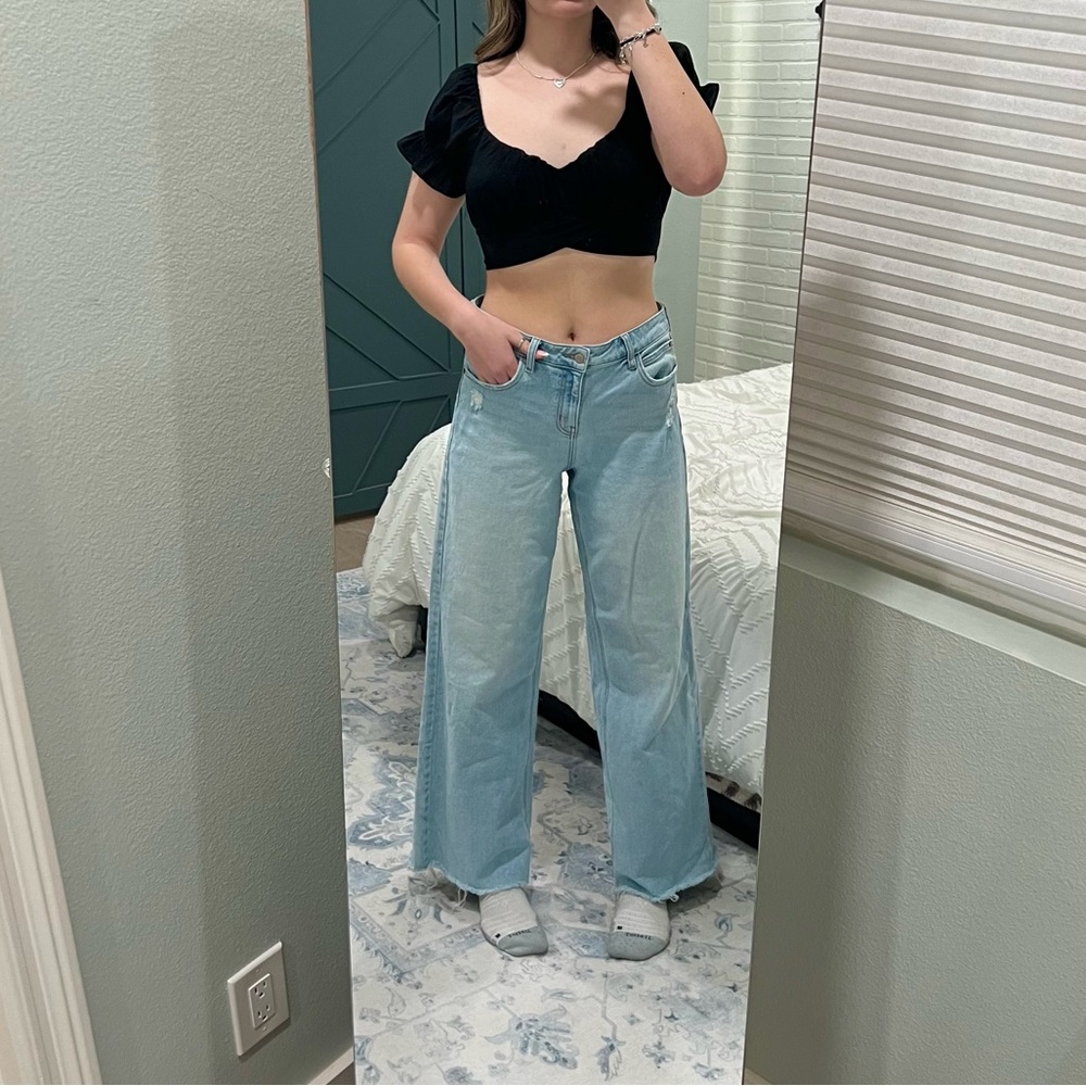 Nectar Clothing Wide Leg Jeans